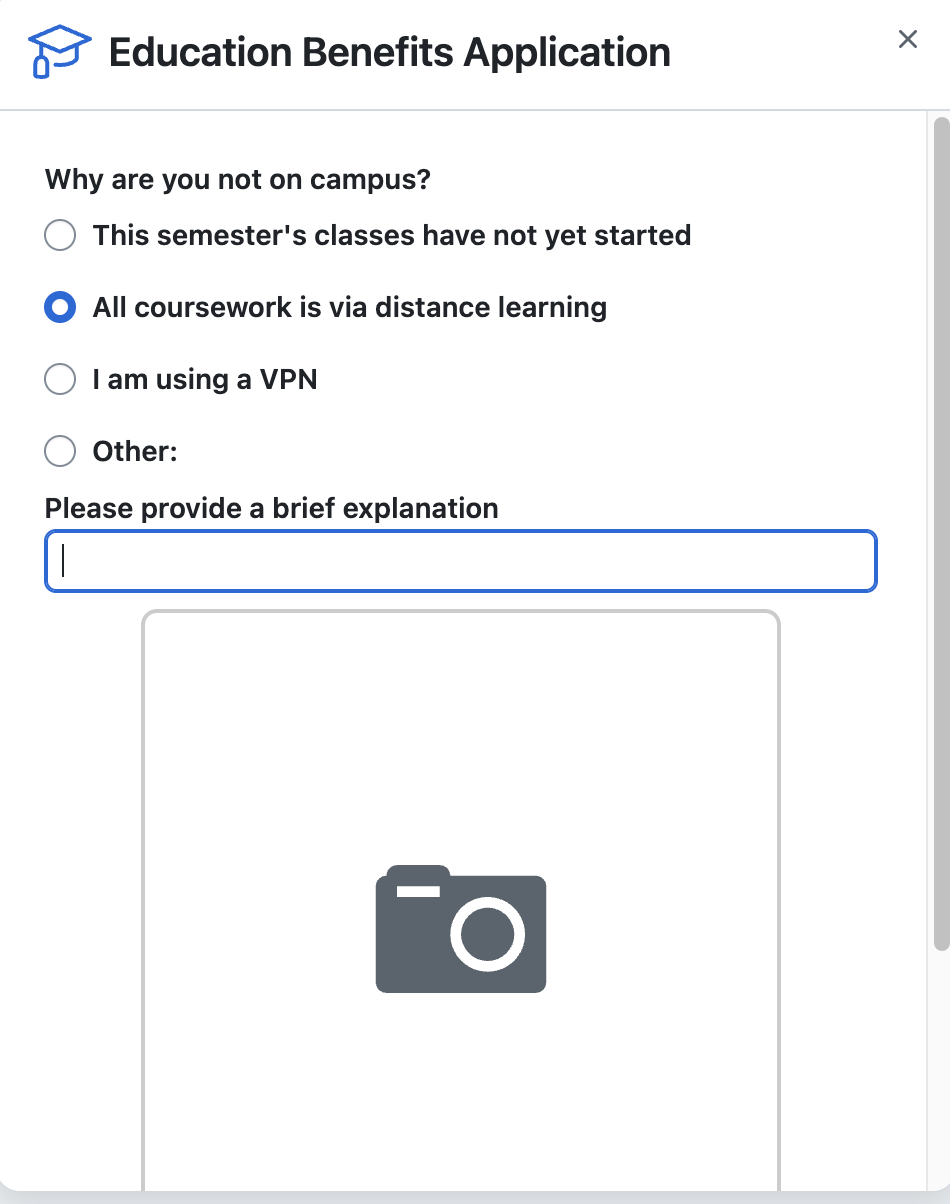 Ekran Görüntüsü 7: GitHub Education Sayfası